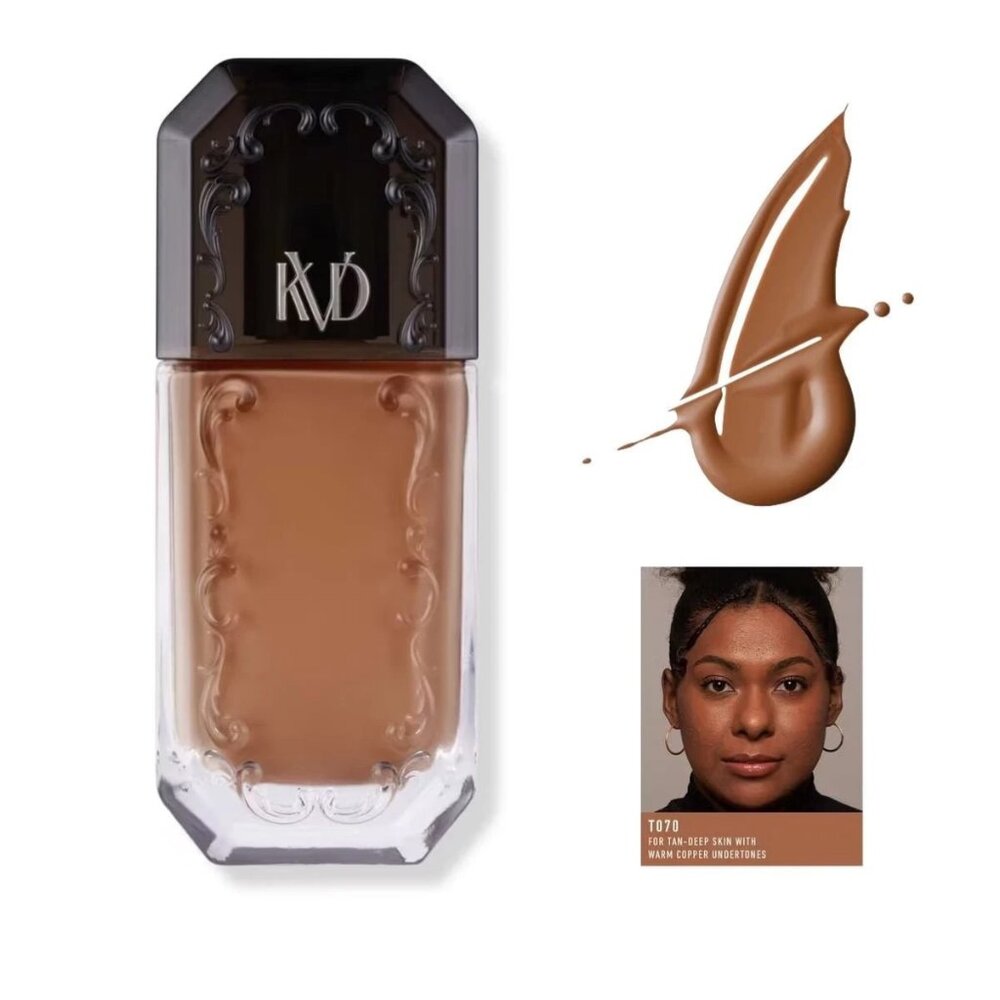 Kat Von D, KVD Beauty Good Apple Full-Coverage Transfer-Proof 070 Tan